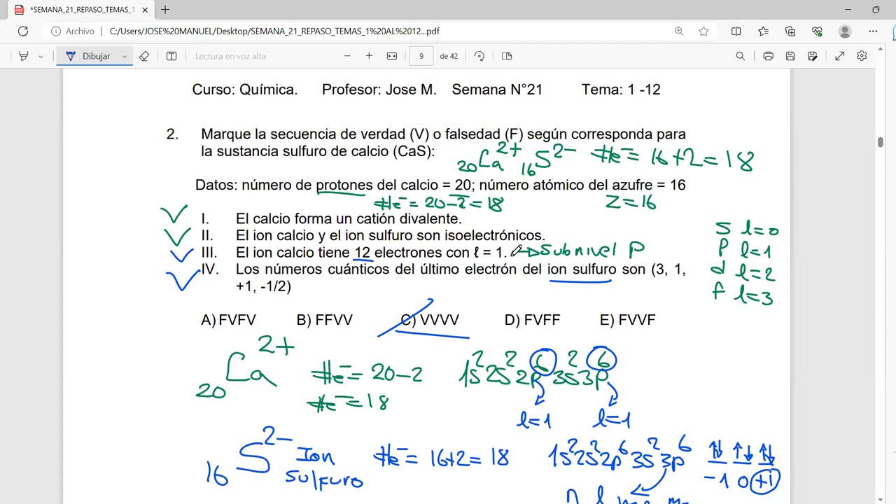 ADC SEMIANUAL 2023 | Semana 21 | Química