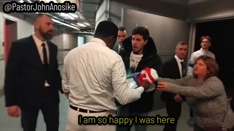 Watch this man cry, being grateful to God for the Bondservant.