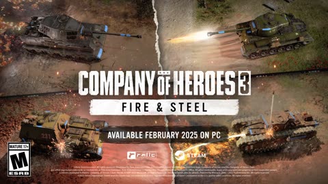 Company of Heroes 3 - Fire & Steel Trailer