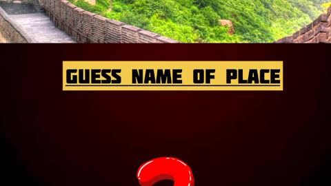 Guess the place