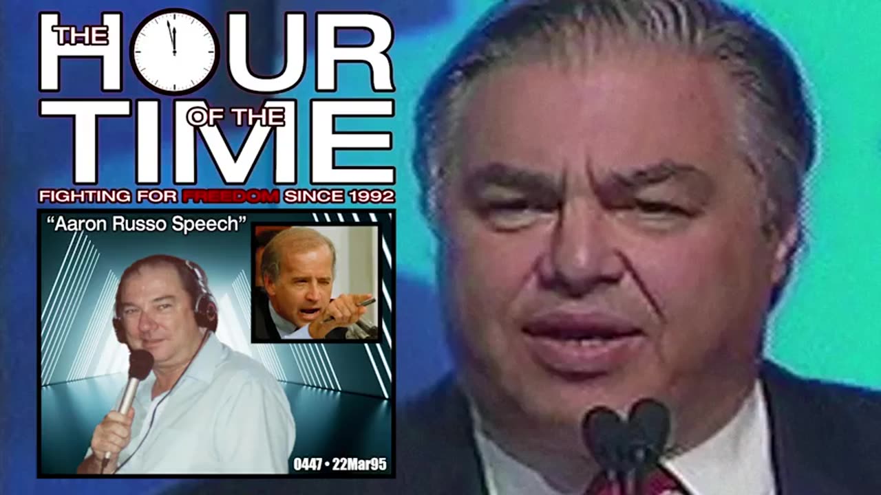 The HOUR of the TIME #0447 Aaron Russo's 1st Speech