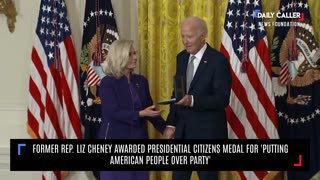 Former Rep. Liz Cheney Awarded Presidential Citizens Medal for 'Putting American People Over Party'