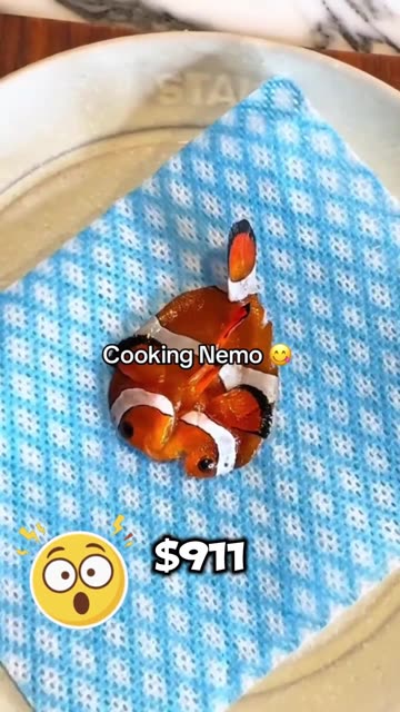 Cooking Nemo fish