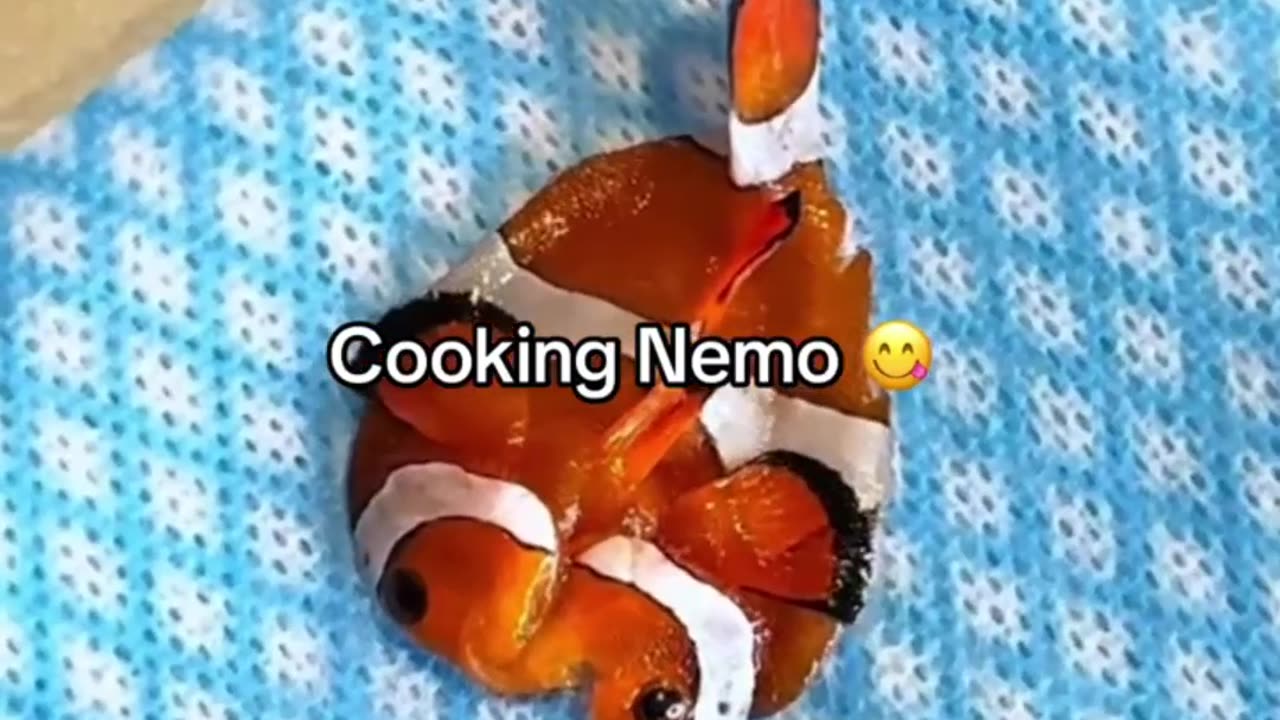 Cooking Nemo fish