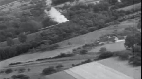 VIII FIGHTER GROUP STRAFING... - VIII FIGHTER GROUP STRAFING GROUND TARGETS IN FRANCE - 111-adc-2562