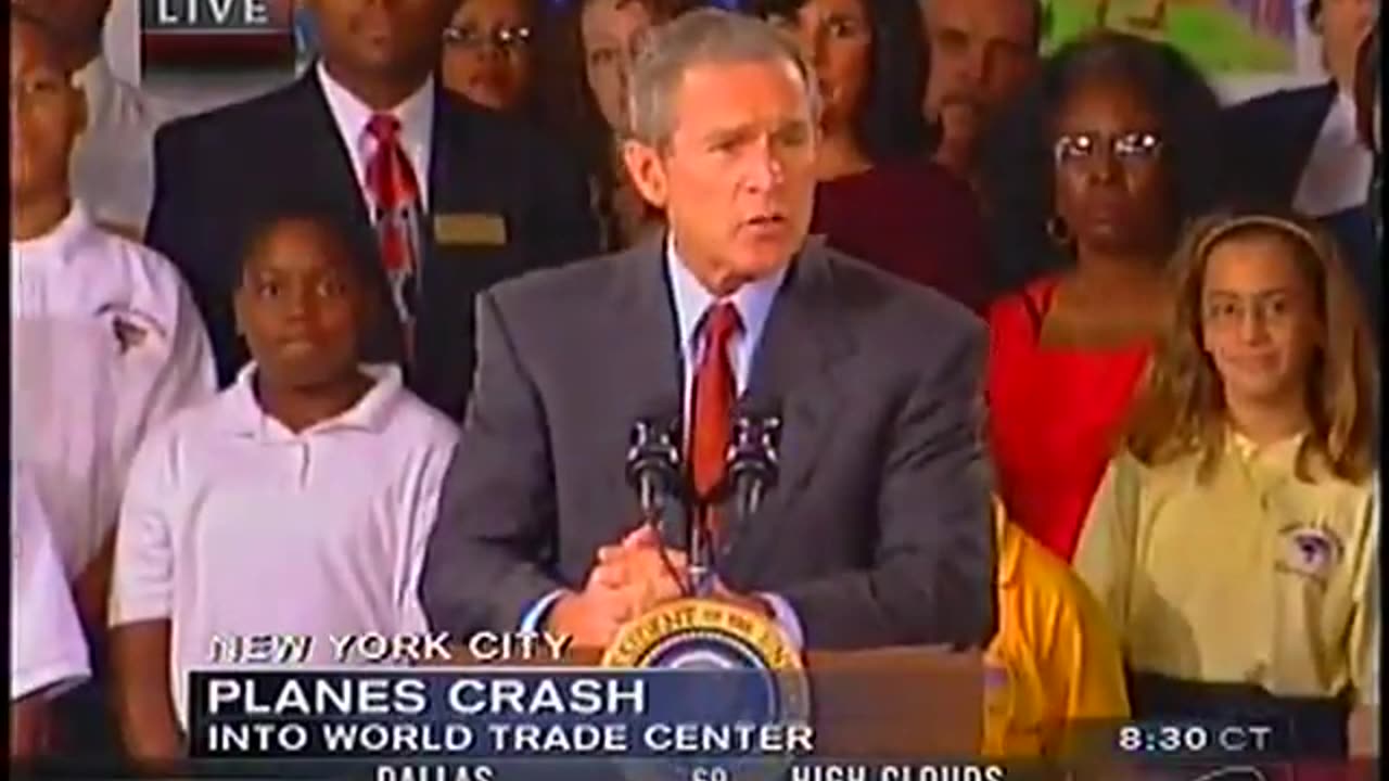 911 News Coverage - Texas Cable News TXCN September 11, 2001 930am - 945am