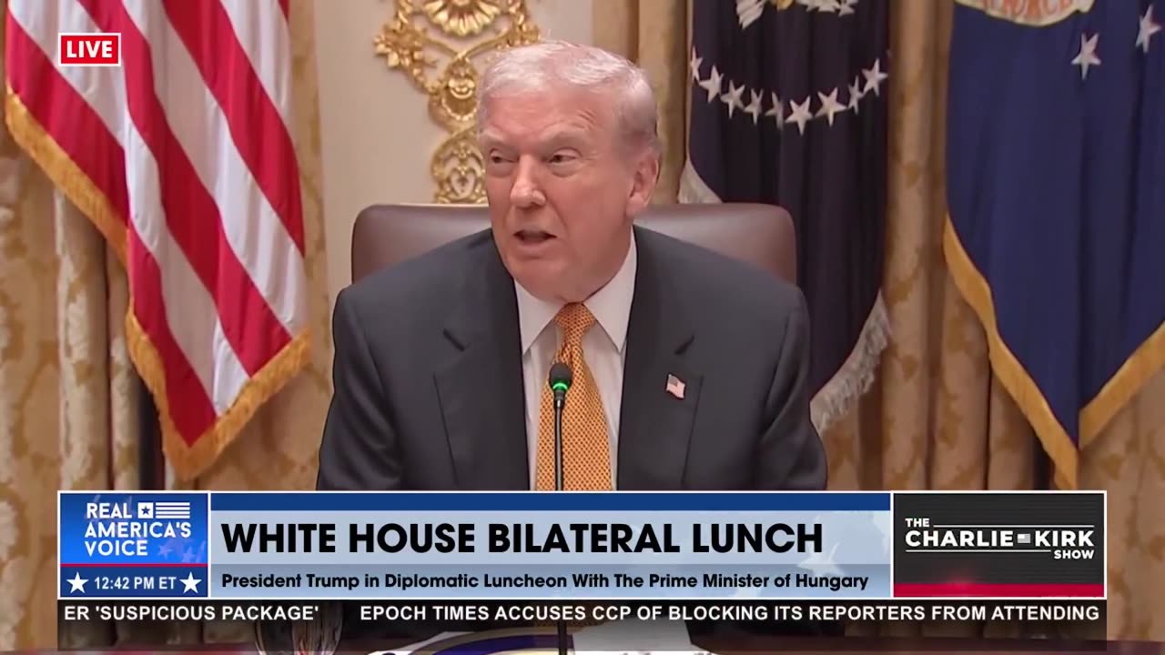 POTUS ON THE DEMOCRAT SHUTDOWN