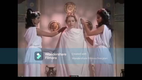 Andromeda Avoids Eye Contact As She Bathes