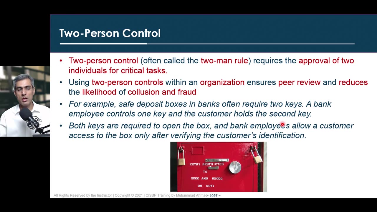202 - Domain 7 - 74 Apply Foundational Security Operations Concepts