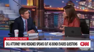 DOJ attorney who resigned speaks out as Bondi evades questions