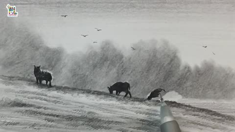 How to draw Forest Landscape with Animals