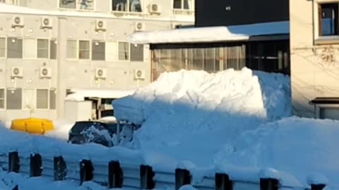 2025.1.19. pm15:44 - 1 パンションラッキー(アパート)の不法投雪3