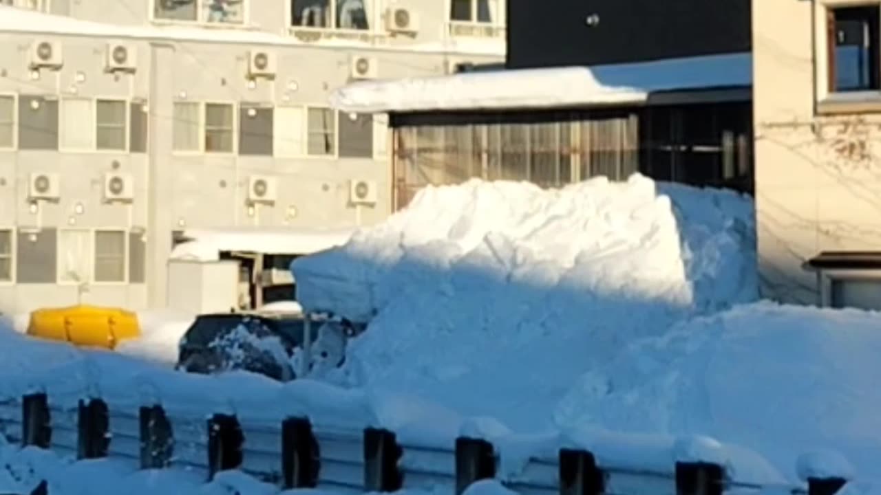 2025.1.19. pm15:44 - 1 パンションラッキー(アパート)の不法投雪3