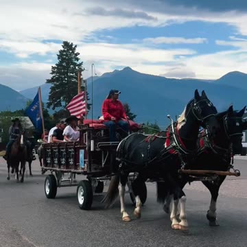 People Honoring Charlie Kirk in Montana