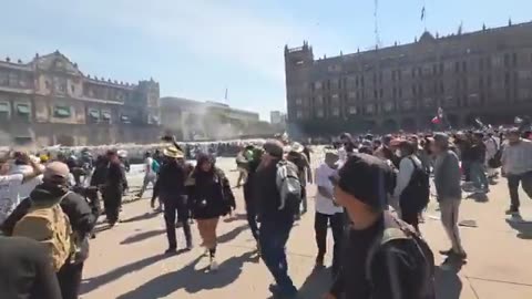 🚨BREAKING: MEXICO🔴 THE NATIONAL PALACE HAS FALLEN