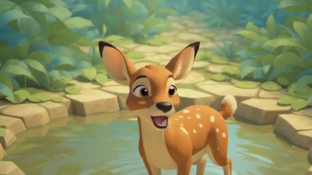 एक छोटा सा नीला तालाब