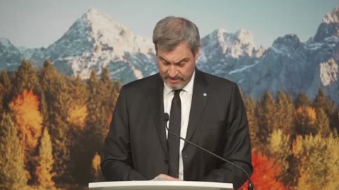 LIVE: Pressekonferenz mit Söder, Aiwanger und Herrmann zur "Drohnenabwehr in Bayern"