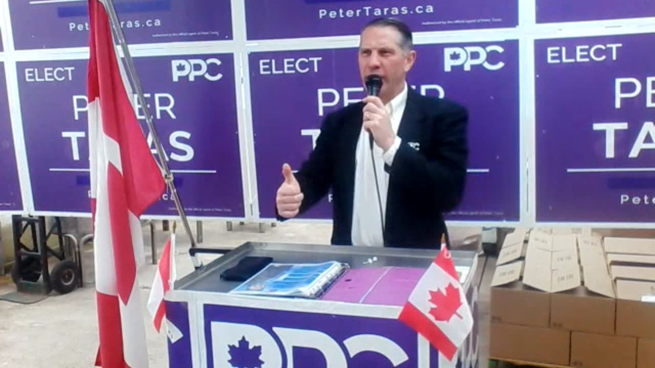 Peter Taras PPC candidate for Niagara South