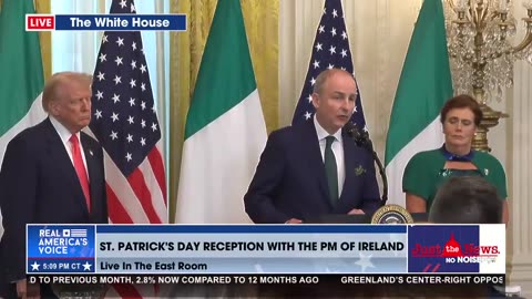 Irish PM Micheál Martin praises Trump’s ‘unrelenting focus' on achieving world peace