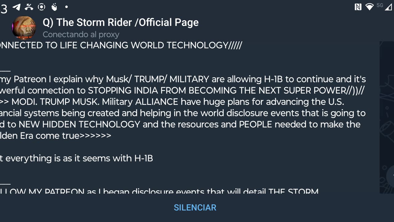 The Storm Rider: "cuatro militares USA van a revelar tecnología secreta de origen ET"