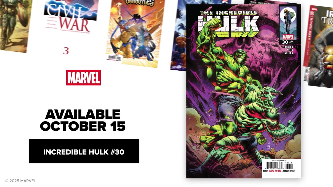 New Marvel Comics Oct 15 2025