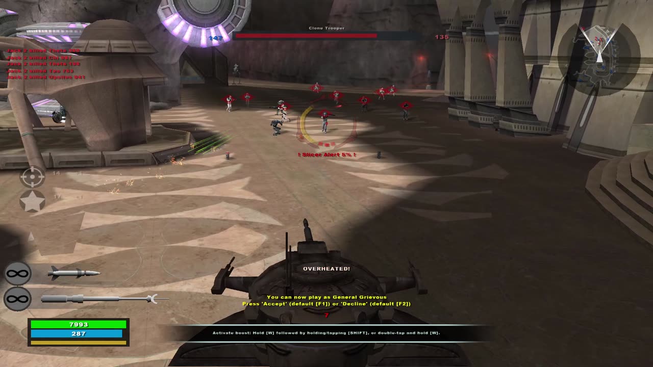 Star Wars Battlefront II 2005: Instant Action Conquest Utapau CIS Gameplay