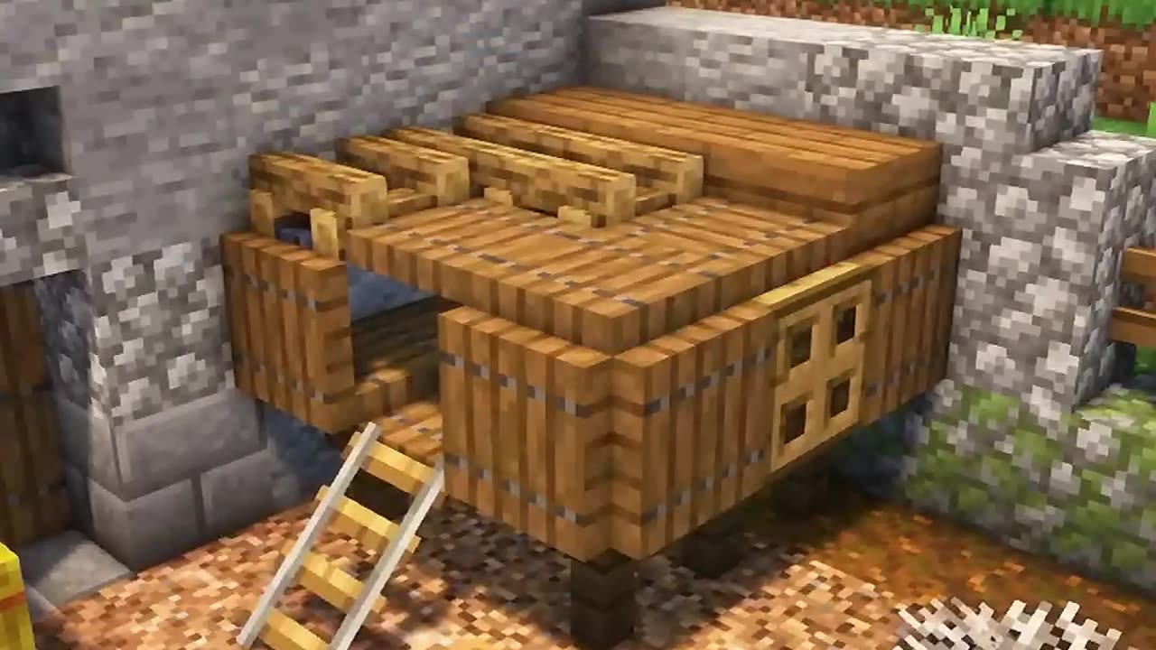 Minecraft Mini Builds | Easy Chicken Coop Idea