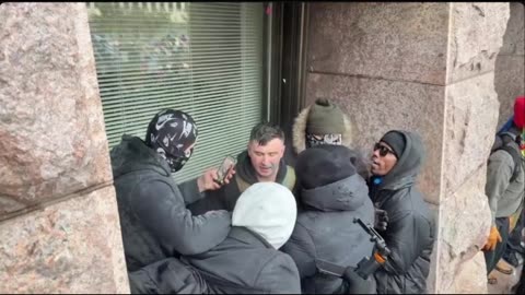 Jake Lang violently attacked and dragged away in Minneapolis