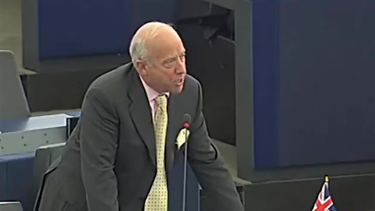 Former UK MEP Godfrey Bloom tears apart the global warming scam in the EU Parliament