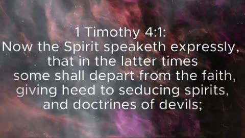 1 Timothy 4:1 #verse #versetoday #jesusislord #jesusisking #jesuslovesyou #jesussaves #inspiration