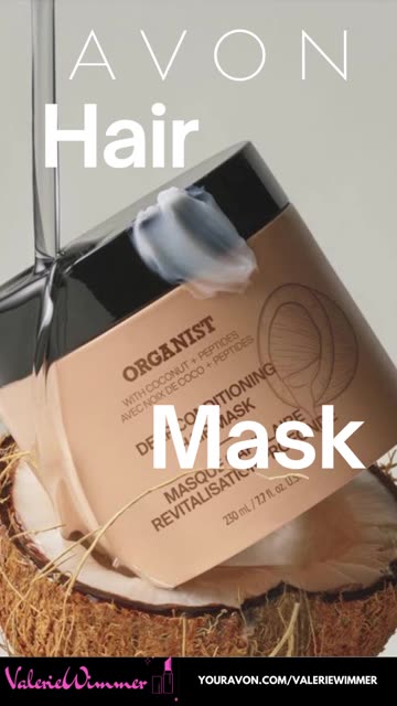 Organist with Coconut + Peptides Deep Conditioning Hair Mask