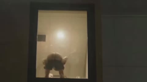 Anti-ICE protesters get mooned outside of ICE hotel