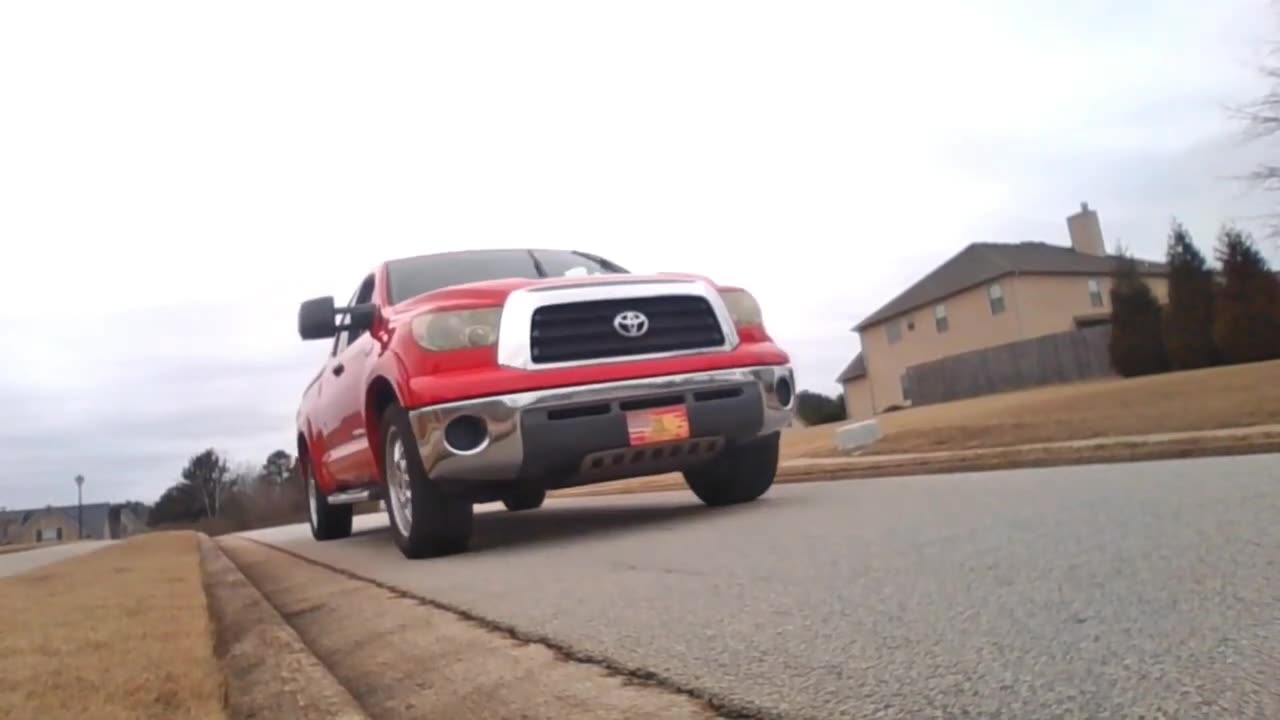 Toyota Tundra With A Train Horn!