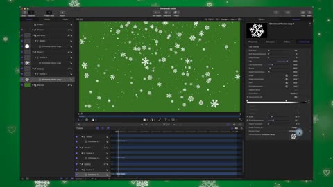 🎄 Elegant Green Christmas Christmas & New Year Celebration