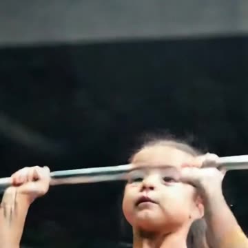 My big baby girl lifts