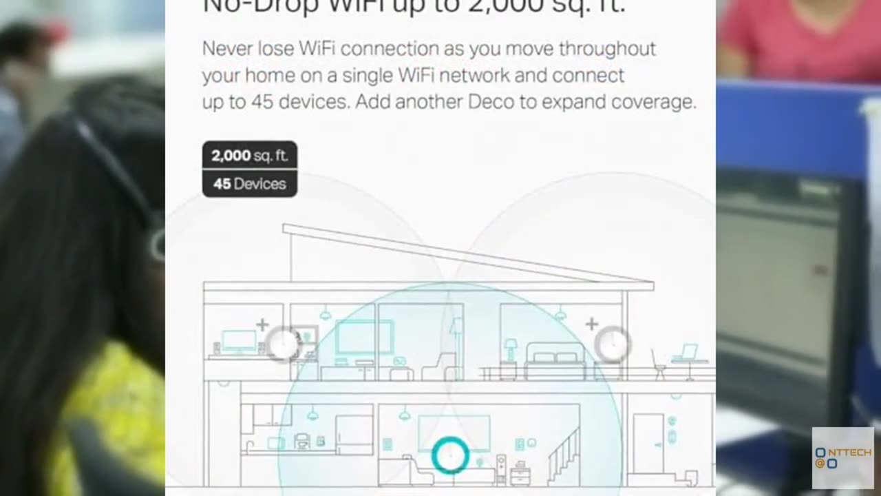 TP-Link Deco M5 Mesh WiFi System - Up to 5,500 sq. ft. Whole Home Coverage and 1