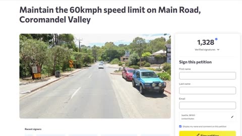 Sign the petition if you are in South Australia