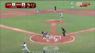 Leandro Cedeño llegó caliente