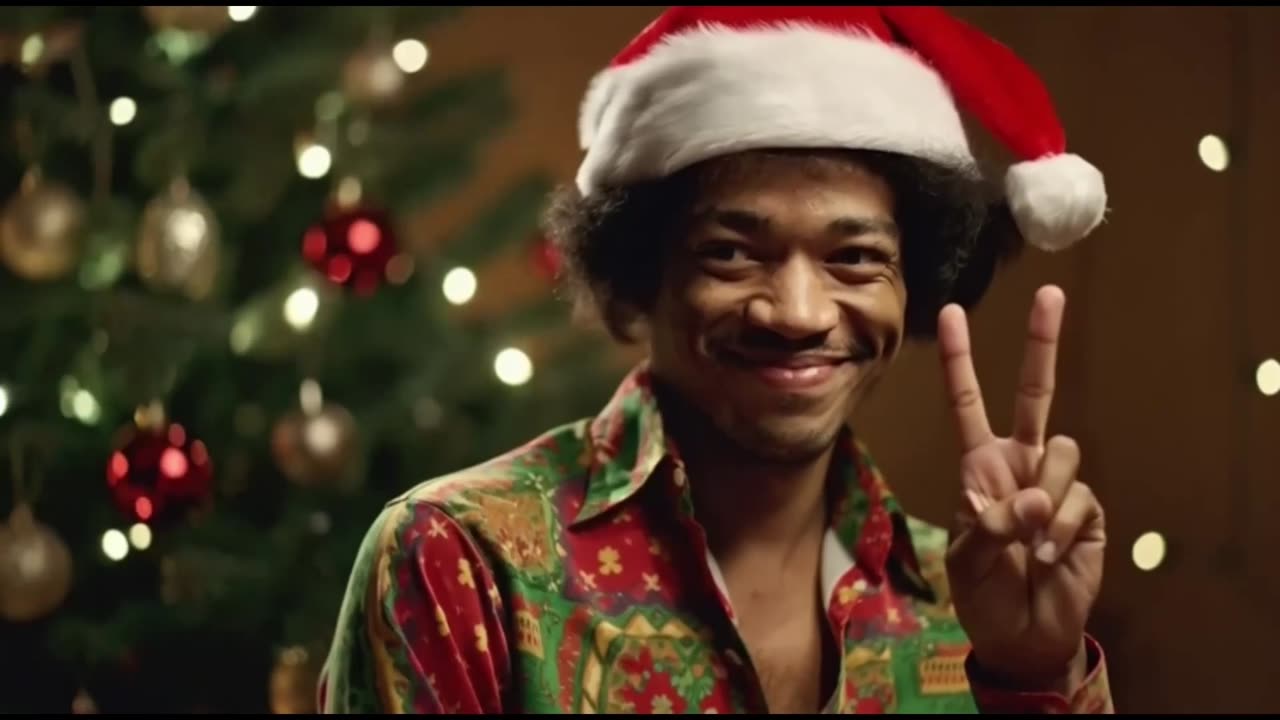 SANTA JIMI HENDRIX