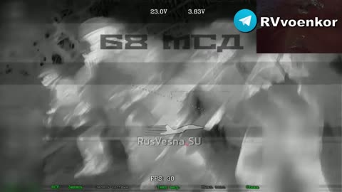 🌙🛸 Ukraine Russia War | WEST Group 68th Division Night FPV Drone Strike in Kharkiv | RCF