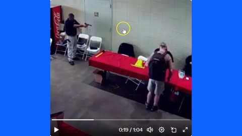 Police Officer Demonstrates How To Accidentally Shoot Someone In the Ear - Back The Blue