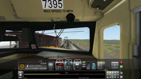 Train Simulator: Sherman Hill Round-trip, 3/1/2025, part 1 of 2