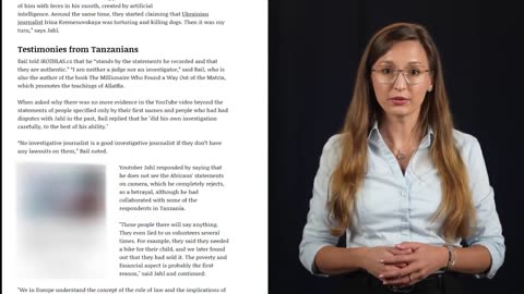 Czech Journalists Discredit The Testimony Of African Witnesses