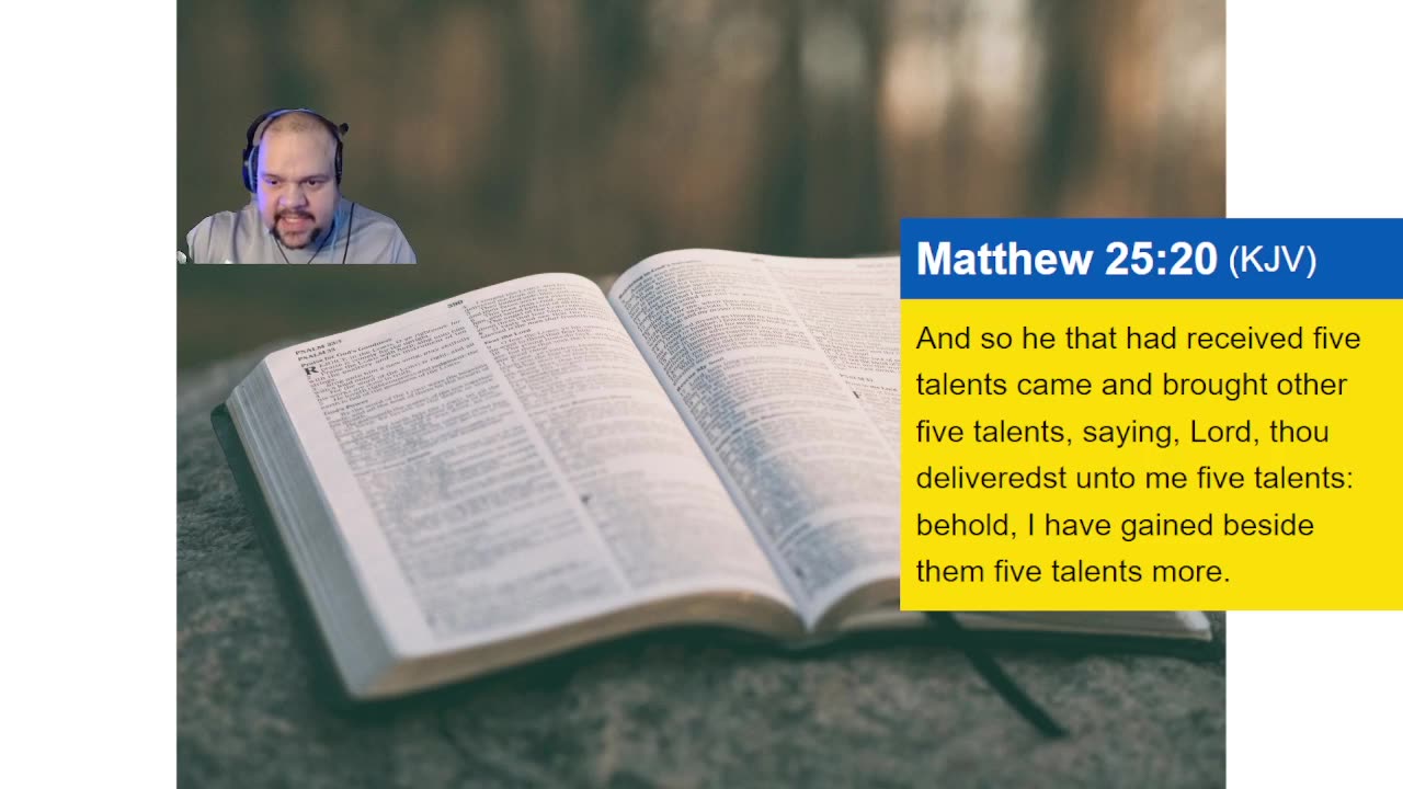 Daily Encouragement - Matthew 25