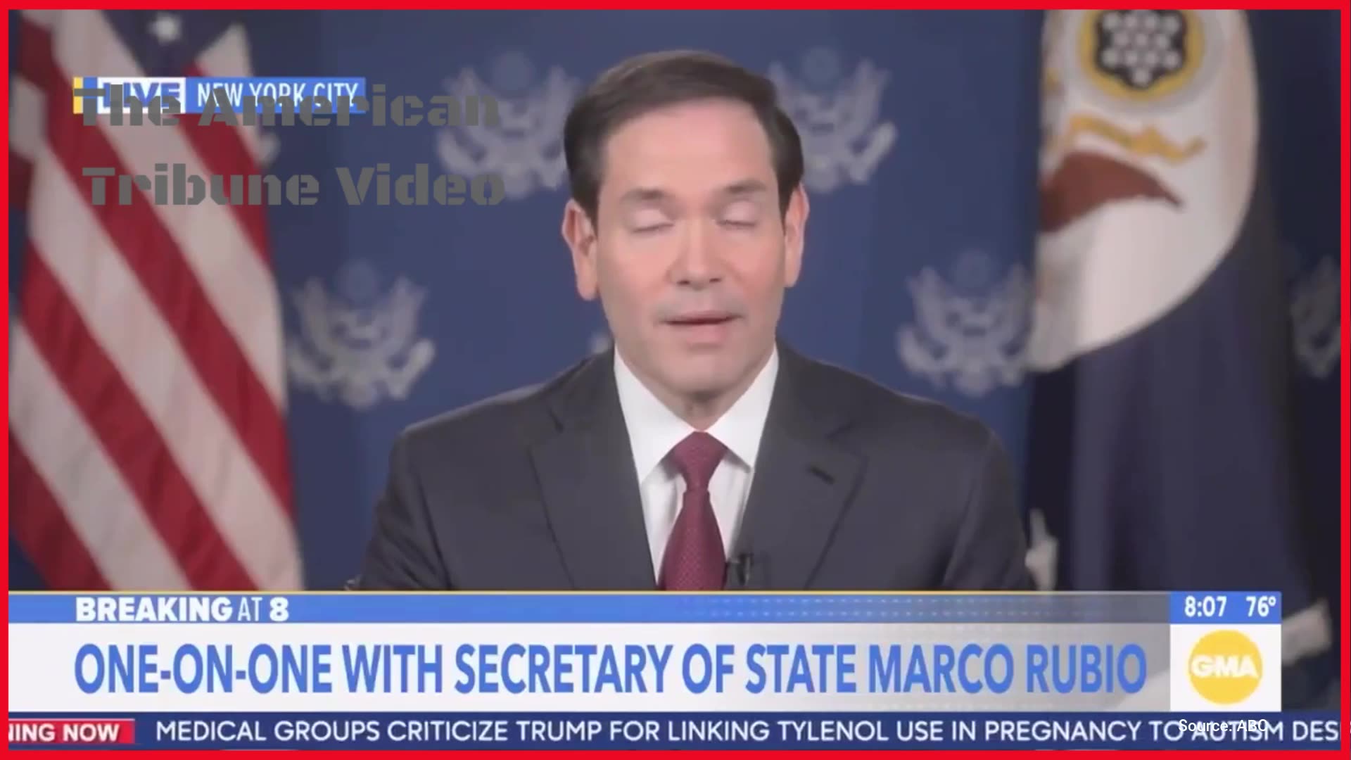 “Ridiculous!”: Rubio Explodes on Woke ABC Host, Calls Him Out for Lying
