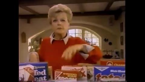 September 27, 1987 - Angela Lansbury for Total Cereal & Promo for Premiere of 'Buck James'