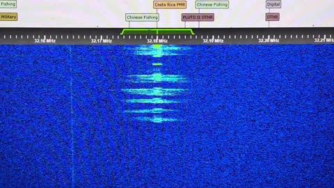 37.530 103.5 Hz Brazil Land Mobile Comms Heard On UK SDR [G8JNJ] 10 18