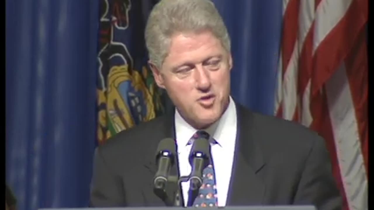 Video Recording of President William Jefferson Clinton's Rem - MT07195-MT07196 17JUL1997