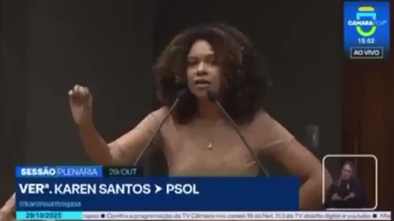 Não sei o que é pior nesse vídeo da psolista; comparar drogas com açúcar e café ou dizer que traficante é trabalhador.