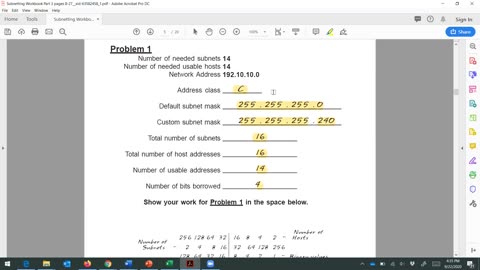 Subnetting - Examples #2